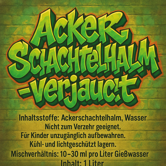 Ackerschachtelhalm klassisch verjaucht - für Living Soil