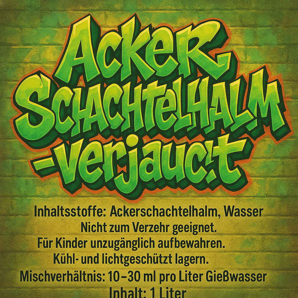 Ackerschachtelhalm klassisch verjaucht - für Living Soil