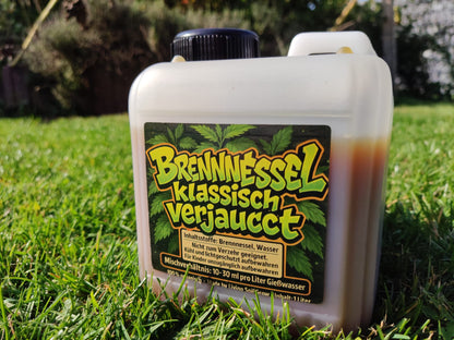 Brennessel - klasssch - verjaucht - für Living Soil